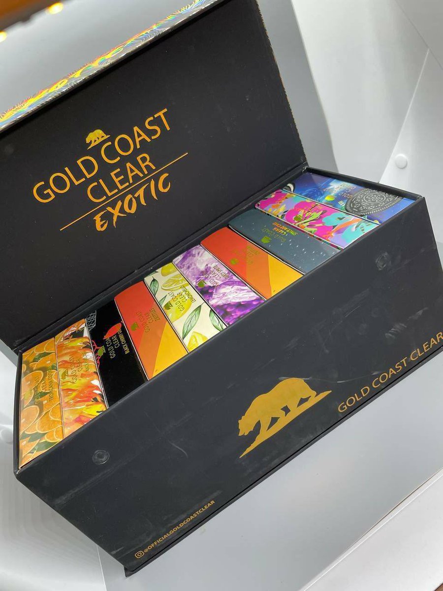Happy_Paxx's tweet photo. NEW Gold Coast Clear disposables 🔥 https://t.co/OfMaZ1RbyZ
