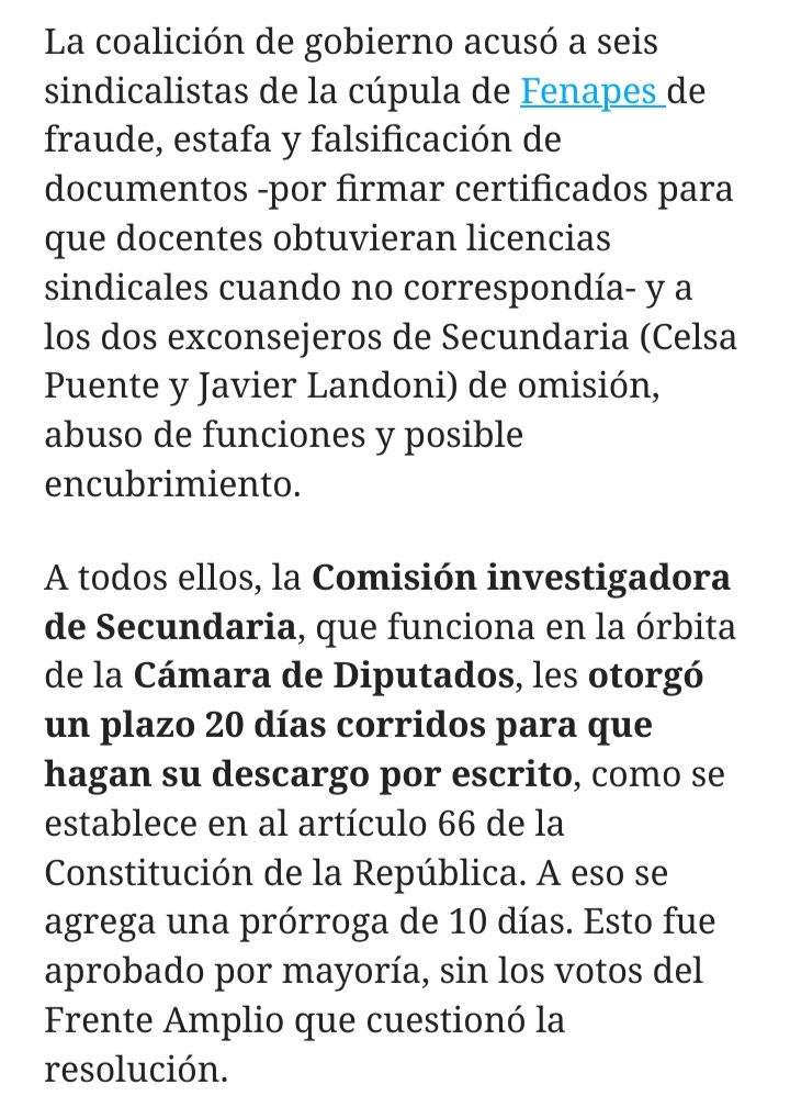 urraburu's tweet photo. Lleva meses el juicio político absurdo contra #Fenapes y ex consejeros de #Secundaria por #fraude, #estafa, #falsificación de documentos y #encubrimiento https://t.co/uv9XfnDCgC en vez de denunciarlos penalmente según el Art. 177 del Código Penal https://t.co/9xcgC7EGf5 https://t.co/kG75QDuXUp