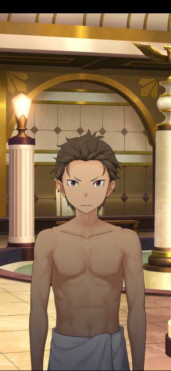 Subaruishot's tweet photo. How much do I need to pay for someone to edit him without the towel https://t.co/eMiMd7ZvNT