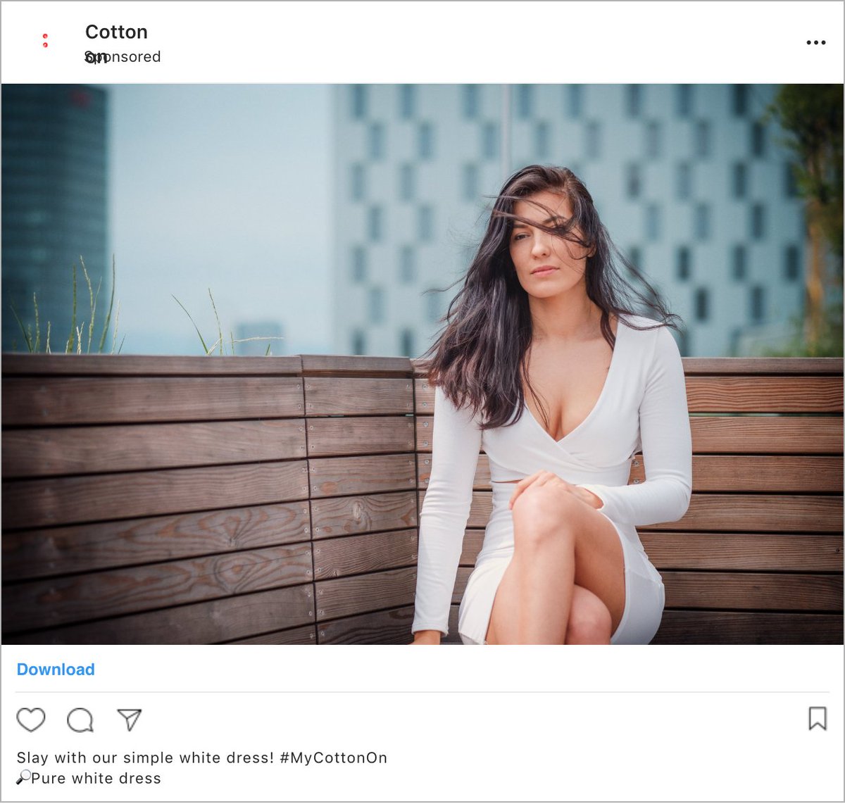 By_Reece's tweet photo. A mockup post for #Cottonon targeting young women and using popular key words among this demographic. #ALM201 https://t.co/DSmkUTMlzh