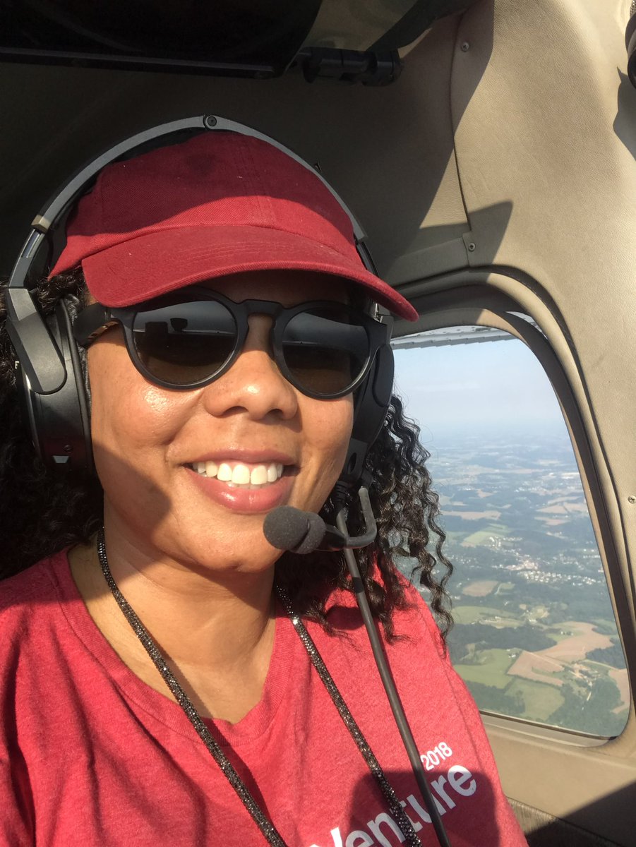 Feeling blessed with the privilege that #wepilots get to fly on #WorldPilotsDay and everyday. #cessna #womeninaviation #ninetynines #boseaviation #airventure