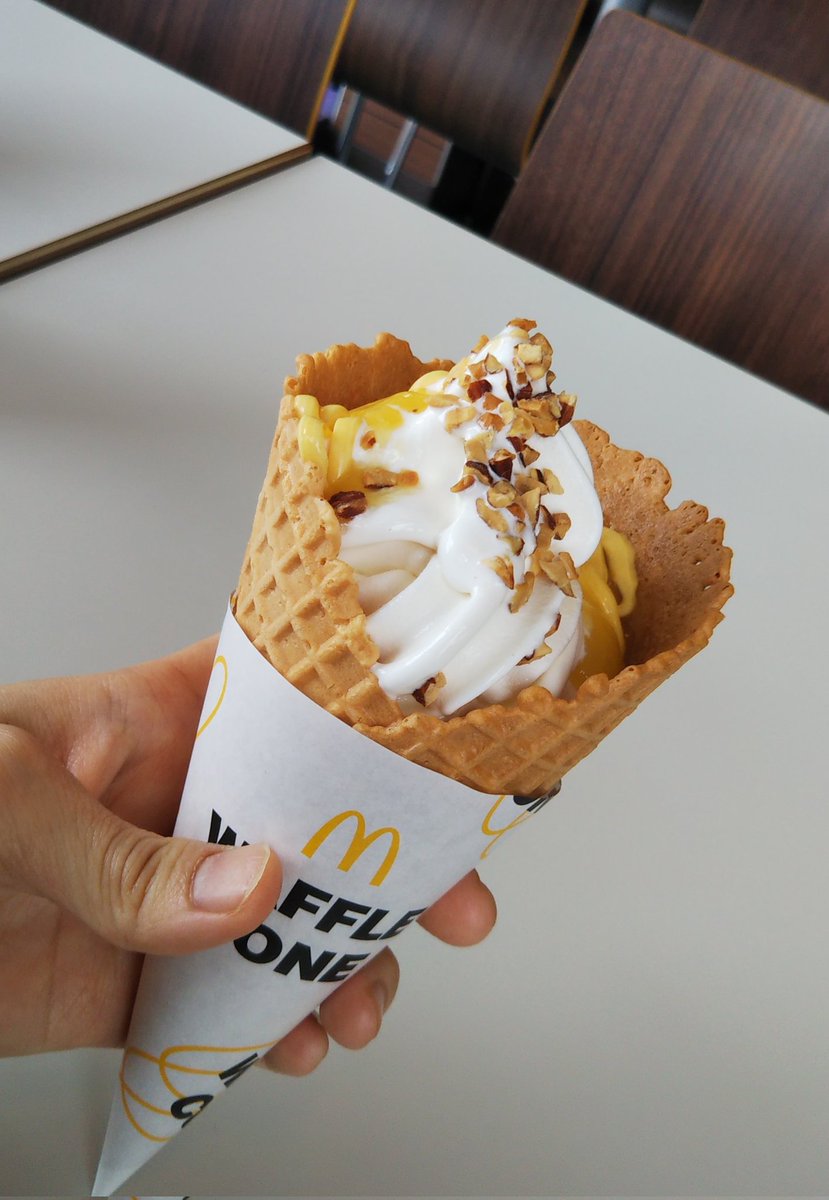 ワッフルコーン東京ばな奈 マック 口コミ 評判は カロリーもチェック とりとりブログ