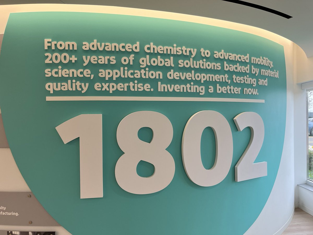 RstoneDuPont's tweet photo. Thrilled to visit the DuPont automotive innovation center in Auburn Hills today.  So many break through innovations underway.   Great people and town hall. https://t.co/d0esnp1Zv0