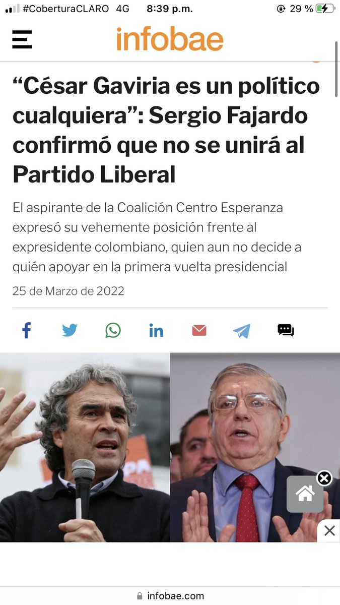 jesusperpi's tweet photo. Pdta: Revisen siempre quien fue coherente y quien desde el primer día rechazó el apoyo clientelista y corruptor de Gaviria. @sergio_fajardo es de lo bueno que nos queda en Colombia, un tipo con la altura y con los principios necesarios para gobernar a 🇨🇴 https://t.co/Fz2woxoKpH