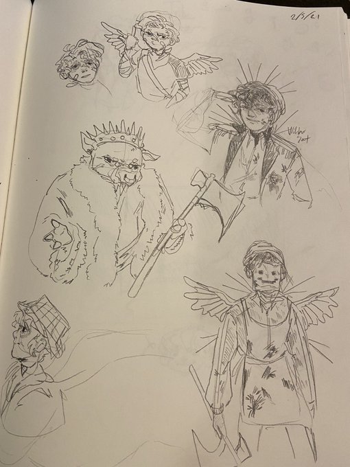 that quackity one i think was a study from someone else's fanart but i have no clue who i'm so sorry. i think. the pose i did myself but i don't remember 