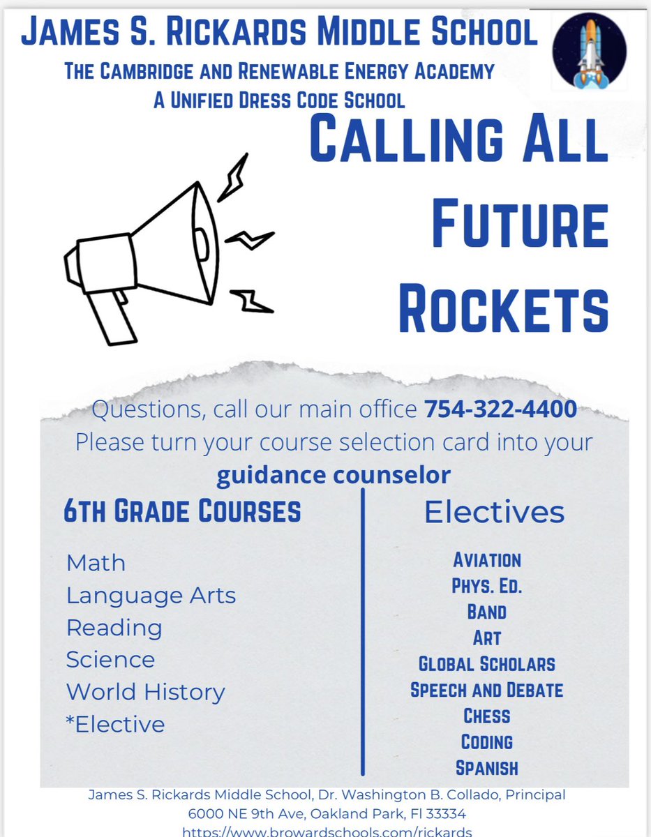 Course Cards ready for our new Rockets! Grateful to be part of the recruitment team! <a href="/RolleRosheika/">Rosheika Y. H. Rolle</a> <a href="/JRickardsMiddle/">James S. Rickards</a> <a href="/DrWBCollado/">Washington B Collado, Ph.D.</a> <a href="/DrFlem71/">Dr. Jermaine Fleming</a>