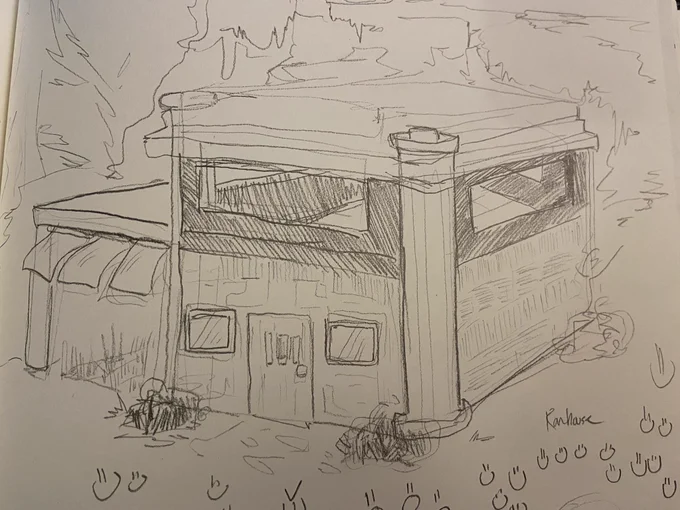 i have no memory of drawing ranboo's house 