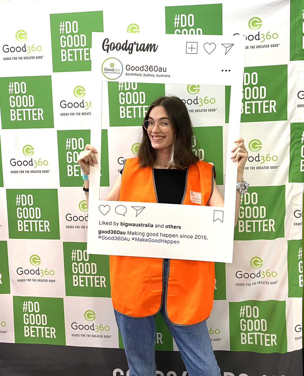 Good360 UOW tweet media