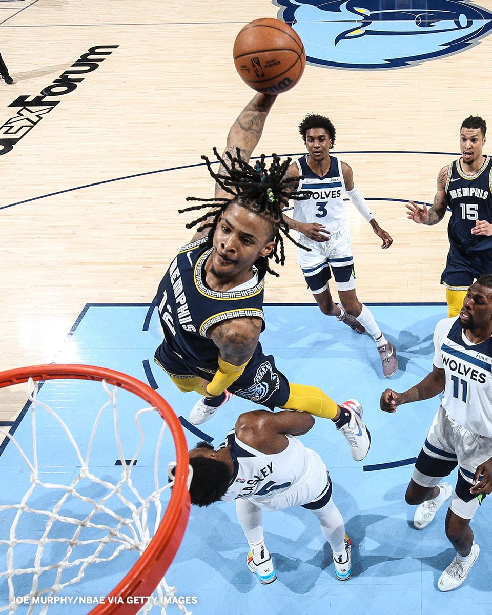 This photo of Ja's poster 🤩

(📸: Joe Murphy/NBAE via Getty Images)