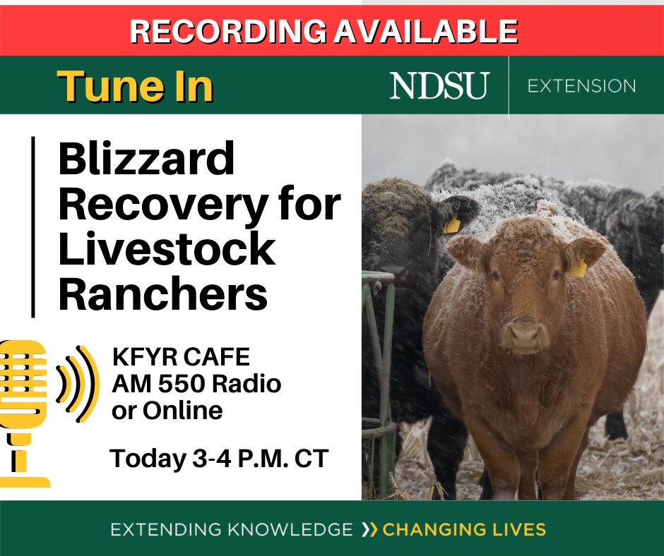 NDSU Extension tweet media