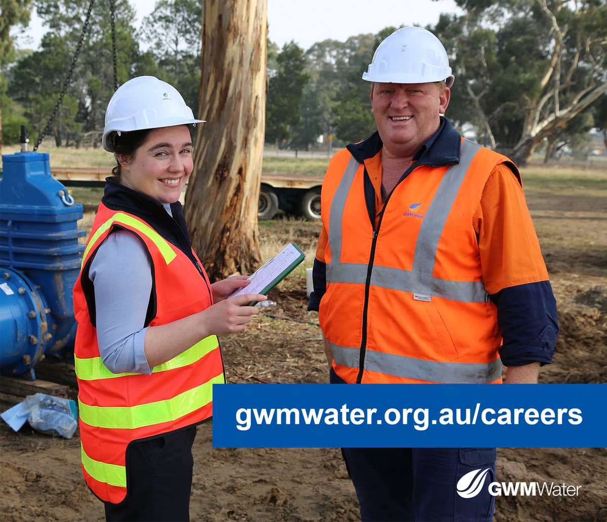 We're looking for a Graduate Engineer to contribute significantly to the delivery of our capital works program within the Project Delivery Team.

For more current vacancies and to sign up for job alerts, visit gwmwater.org.au/careers 

#recruitment #careers