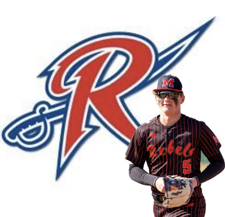 MHSRebelsBSB's tweet photo. Congratulations, Brady! He committed today to continue his baseball career at Roane State. #GoRebels #GoRaiders https://t.co/605BSyGvb2