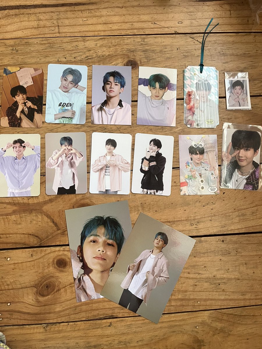 doublebcart's tweet image. wts/lfb:

treasure hyunsuk and junkyu photocards 

— 120 each  
— 100 each if you’ll get 5 pcs above

🏷 choi hyunsuk treasure junkyu pc photocards