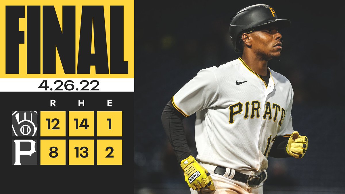 Pirates's tweet photo. Final. https://t.co/idmKU062fa