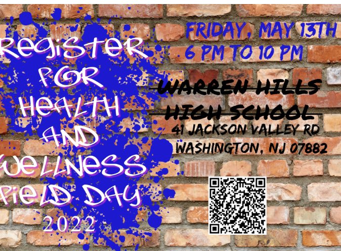 REGISTRATION FOR HEALTH AND WELLNESS FIELD DAY 2022 IS OPEN!!!