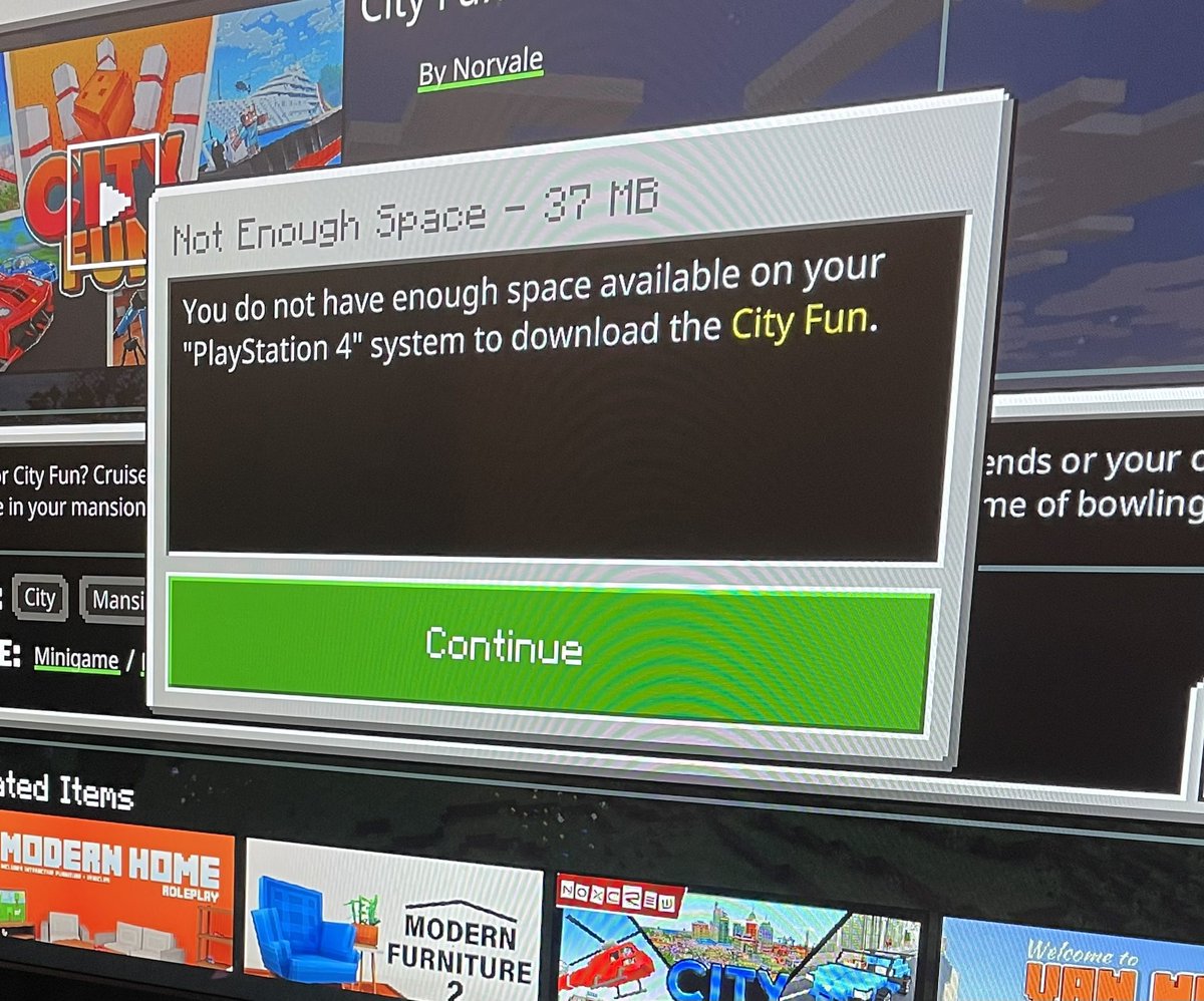 DBH_Maker's tweet photo. @MojangSupport we purchased a map and are getting an error when downloading. We have more than enough space and this has happened before. https://t.co/TrVT7c6sCh