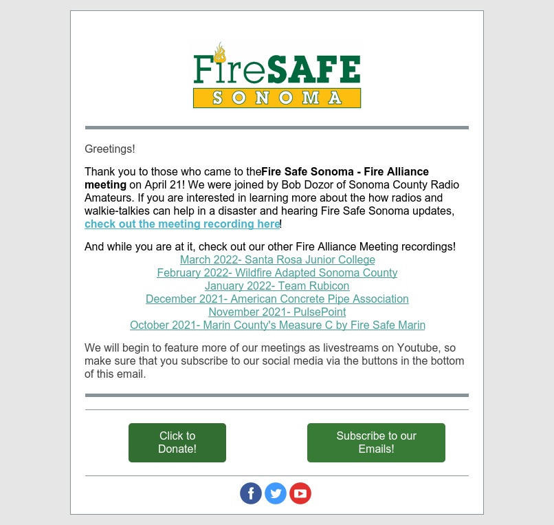Check out our April Fire Alliance meeting recording here! conta.cc/3ETw0iA