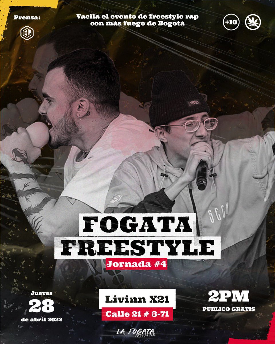 FogataFreestyle's tweet photo. APOYANDO A LOS EMPRENDEDORES EL PAÍS 🇨🇴ESTAREMOS POR SEGUNDA OCASIÓN EN EL FESTIVAL CREATIVO LIVVINLAMENTE 🎪 Les esperamos a la 1:30 p.m. en el espacio  de co-linving Livvinx 21.📍 https://t.co/PbW7s41c0e
