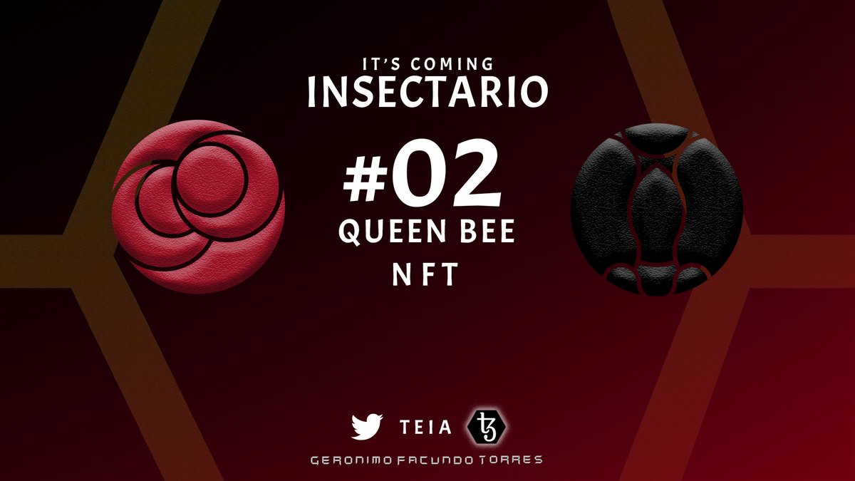 art_geroftorres's tweet photo. COMING NEXT WEEK
Second #NFT of my #INSECTARIO collection
The Queen Bee 🐝
Thanks for your support and sharing
The first one is already upload on #teia
https://t.co/08oc4LcTXR
& Please follow my art work https://t.co/QAJRg7ZTO7
#queen #bee #art #tezos #NFTCommunity #teiaart https://t.co/dIvrRjJeYe
