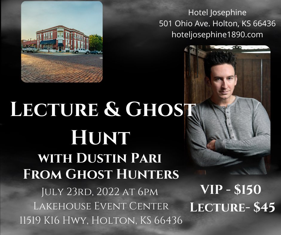 On July 23rd I will be in one of my absolute favorite states- Kansas! Hope to see you there. Multiple options to say hello! hoteljosephine1890.com/events-2