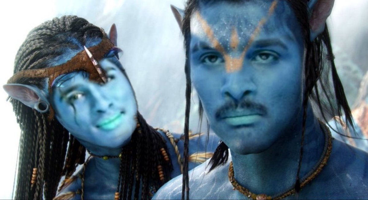 IamPrinceTeja's tweet photo. Deyy evadra chesindhi😭🤣🤣🤣

#AAvatar @alluarjun https://t.co/CKNYAvbD81