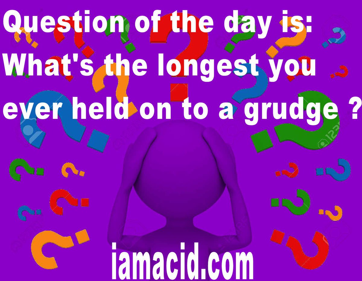 Acidda1's tweet photo. QOTD V116 https://t.co/cEcmy0DXxg via @acidda1 What’s the longest you ever held on to a grudge ? #QOTD #WDIB #IAmAcid #QuestionOfTheDay #WhoDidItBetter #Admiration #Splash #Hiphop #RBMusic https://t.co/31UDUFx3Ej