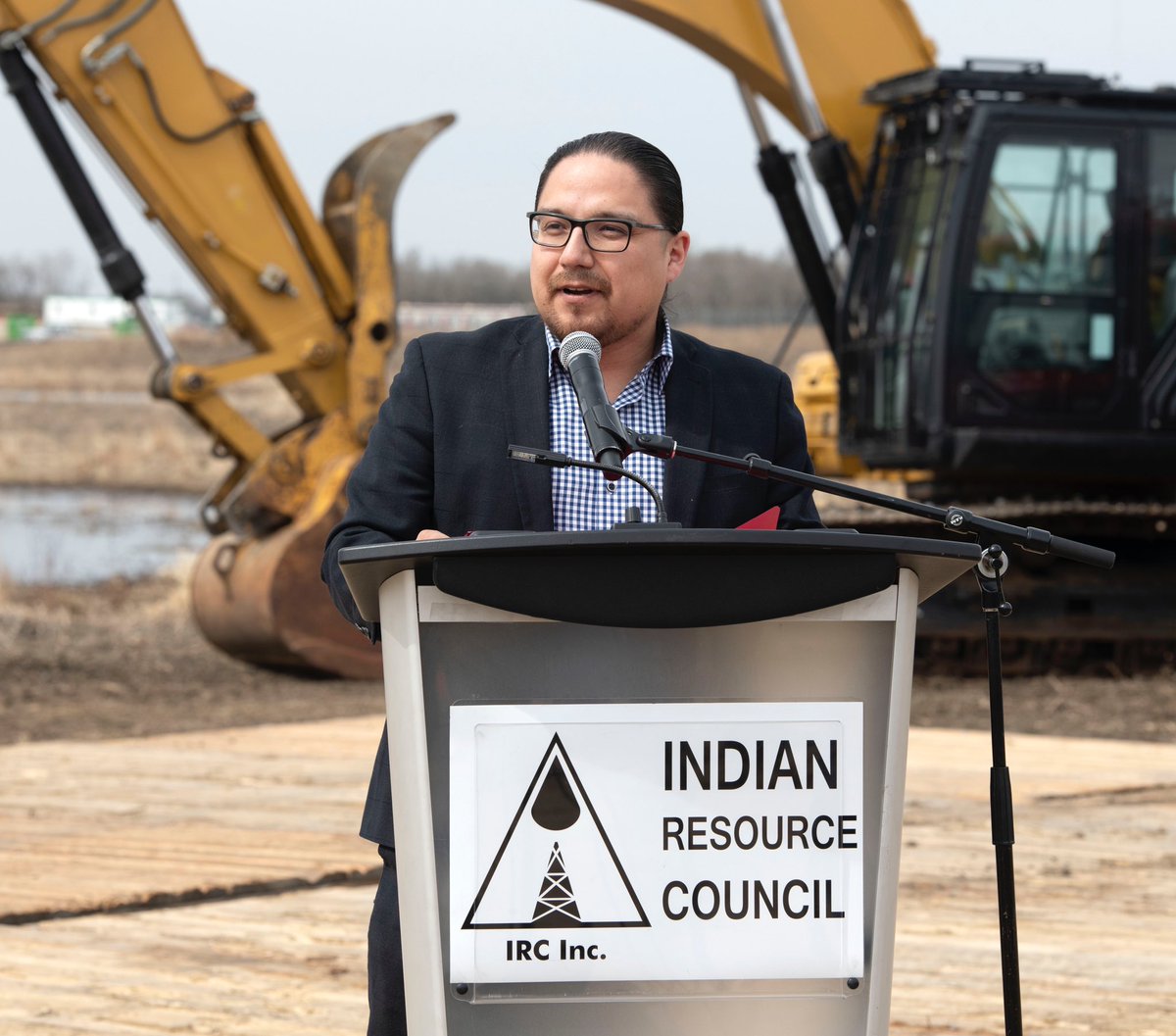 Joined the @IRCCanada at the Enoch Cree First Nation to celebrate the success of our Site Reclamation Program that has helped clean up 1300 abandoned oil wells on Reserves, while creating hundreds of good jobs for indigenous people.