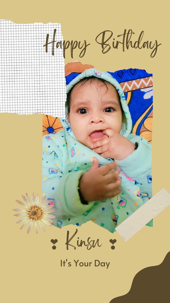 AbhijeetDariya's tweet photo. आज मेरी भांजी का #_1st_Birthday है ।
🙃 आप #_Wish नहीं करोगें 🙃 https://t.co/pteXXVj6S9