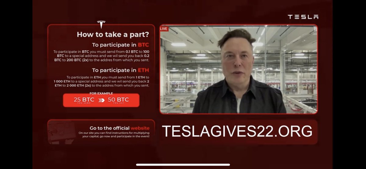 JustinMortlock's tweet photo. @elonmusk found this on YouTube during your live stream…misinformation https://t.co/BlmsfQ0TCF