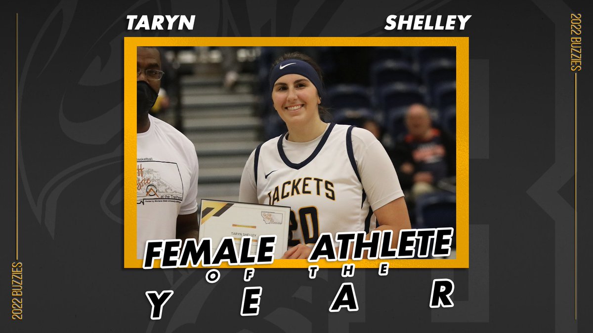 And to think she's coming back next year... 👀

@tarynshelley is the MSUB Female Athlete of the Year!

#GoJackets | #GNACWBB