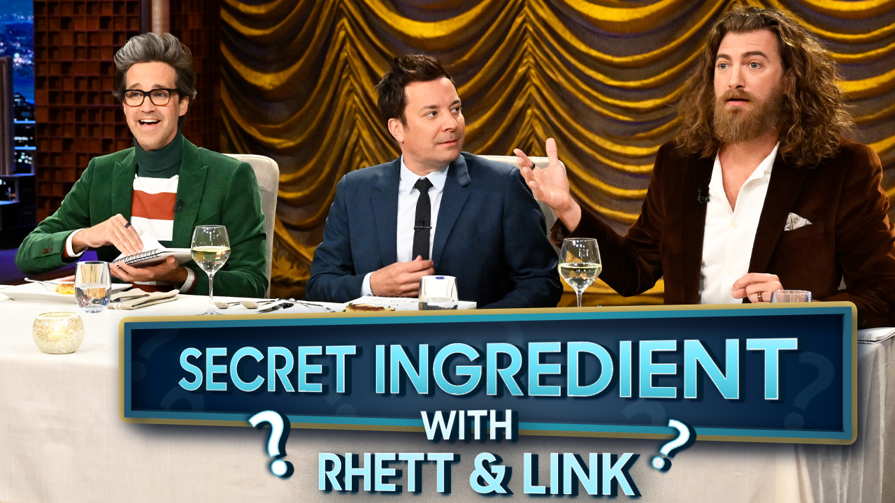 The Tonight Show on Twitter ".mythical & Jimmy try to guess what’s in