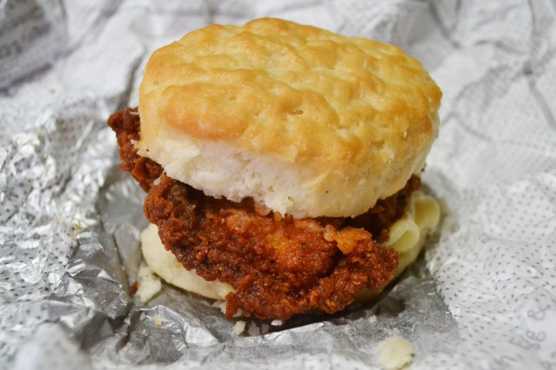 Chick-Fil-A has announced that spicy chicken biscuits in Atlanta are back on the menu.