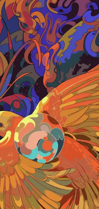 snippets of a new illo~ 