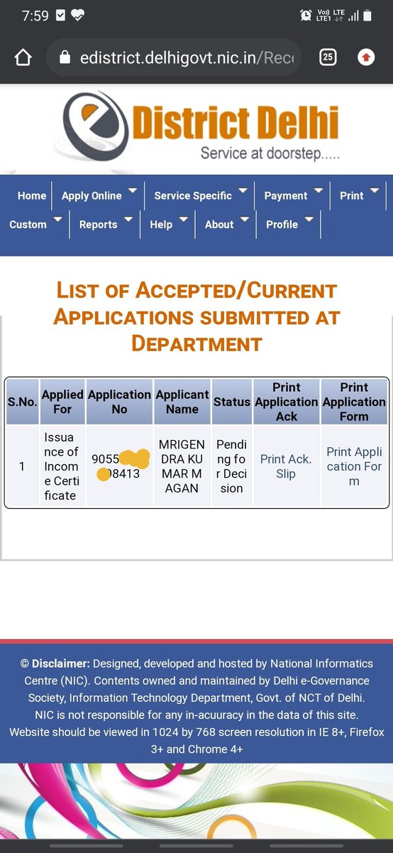 praneet_28's tweet photo. It's been more than a month applied for renewal of income certificate but the status is pending for decision... I have to apply for a scholarship, if the deadline is passed then it will be of no use for me .. please do the needful A.S.A.P.@AamAadmiParty @ArvindKejriwal @msisodia https://t.co/OHhaV7fSRf