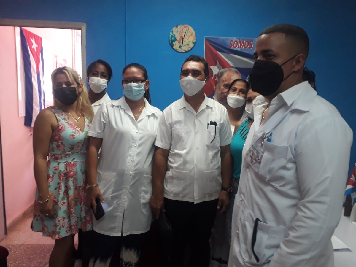 VdamColon's tweet photo. Se intercambia además con el consejo de dirección de Unión de Reyes en visita al Hogar Materno y Policlínico Carlos J. Finlay
#Salud_Colon
#CubaPorLaSalud 
@Salud_Colon 
@DrLazaroSuarezi 
@WongCorrales https://t.co/nBvomRwaFx