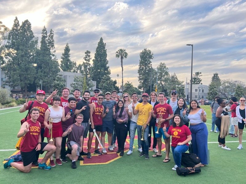 TMBTrumpets's tweet photo. HUGE congratulations to our very own Jacobo Herrera, who was voted by the band to be our Drum Major for the 2022-23 season! Fight On Jacobo✌️ https://t.co/XKxWqC9vuY