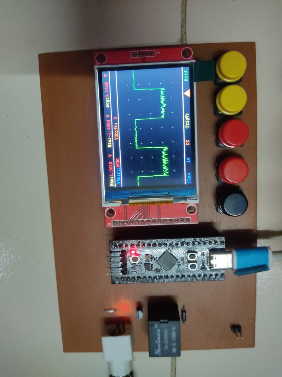 9bits_Atulkumar's tweet photo. @DanielBogdanoff We made it with stm32 black pill https://t.co/qqfIUiHcHB