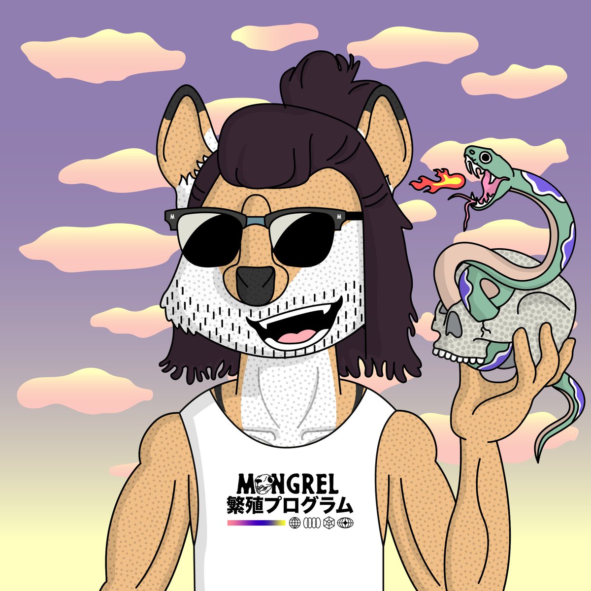 Meet <a href="/hotsnakesss/">hotsnakesss</a>, our co-founder, artist, and all-around creative genius!

At his most zen, you'll find Snakesss making something beautiful, be it design, illustration, animation or music production - frankly, he's the full package!

🖖 Follow RT &amp; Tag for Vibe List 🖖

🏆 24hrs