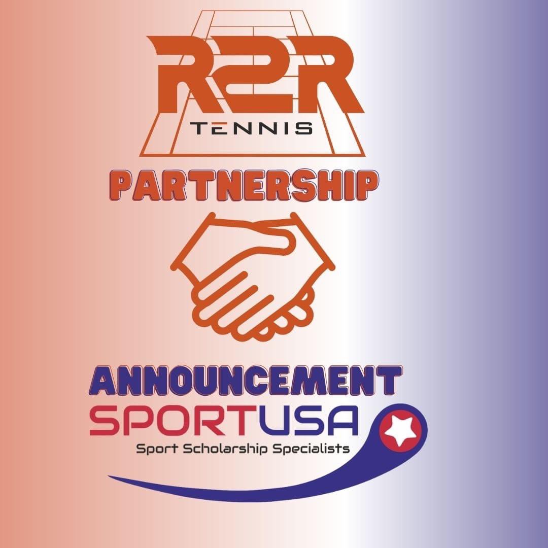 Announcing a New Partnership!

We are very excited to announce that <a href="/r2rtennis/">R2R Tennis</a> Sport USA have entered into a partnership. In this Partnership Sport USA will be offering US Scholarship Opportunities to R2R Tennis Students.

#Scholarships2022 #r2rtennis #studyintheusa