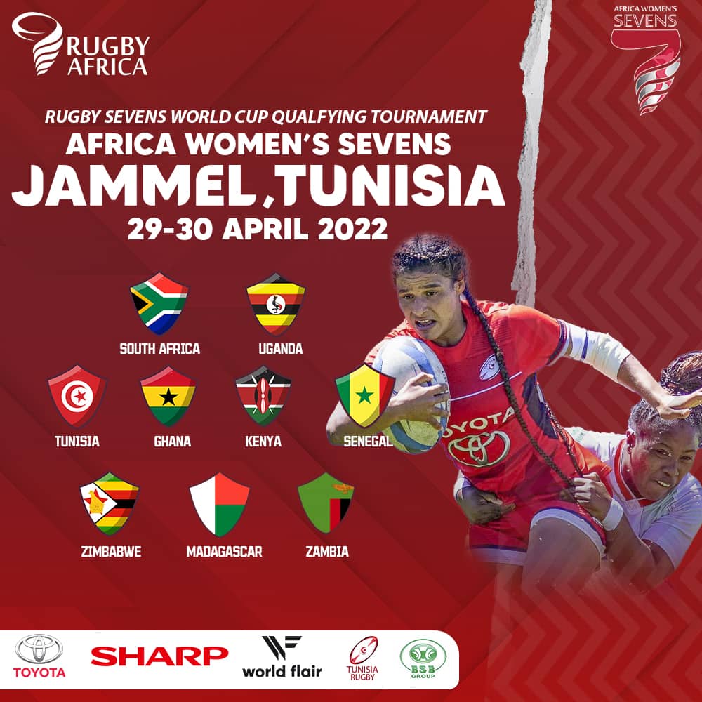 Ladies MAKIS 7s #AFRICA_WOMENS_SEVENS_2022 Tunisie, les 29 et 30 avril #ALEFA_Ladies_MAKIS_7s #malagasyrugby #makisrugby #rugbypassionmalagasy #Makis7s Doppel Munich Mdg #DoppelMunich #DoppelMunichRugby