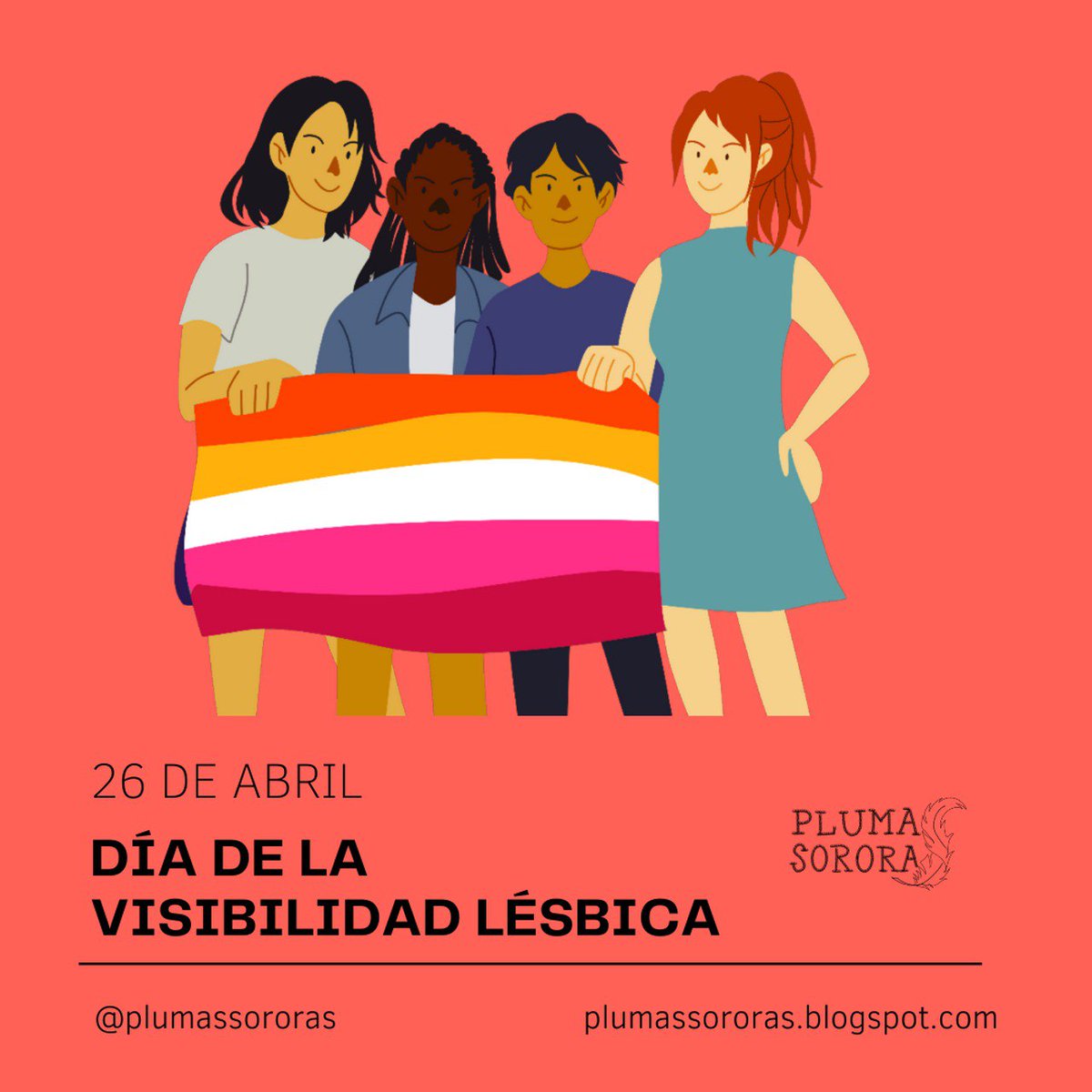 PSororas's tweet photo. Conmemorando el Día de la Visibilidad Lésbica👩‍❤️‍👩 laxs invitamos a visitar el blog. 

"Somos visibles y resistimos"🔥

"Yalika" por Yalila Grafikat
https://t.co/rW82W02T1u

"Sus Miedos" por  Lucy Pérez Tejeda
https://t.co/sXnIsfDEuz

#visibilidadlesbica  #resistimos #existimos https://t.co/C54dgZgepA