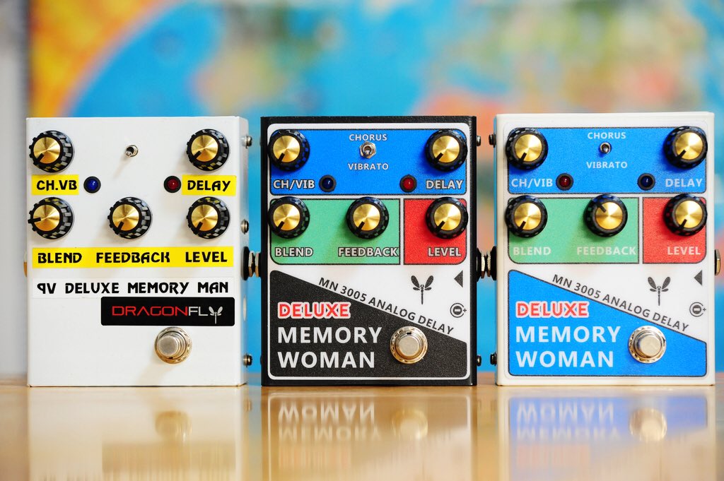 dragonflypedals's tweet photo. Dragonfly 9V/12V/18V Deluxe Memory Man MN3005 Analog Delay / Chorus / Vi... https://t.co/ev3sN4Krns 来自 @YouTube https://t.co/OI1Qs1uJas