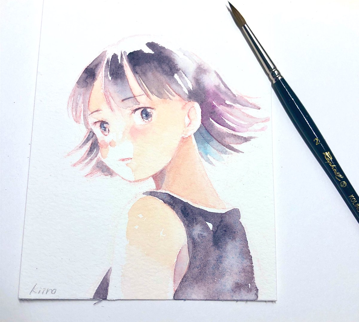 水彩画 #透明水彩