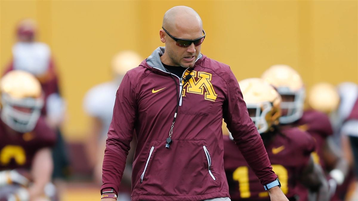 Here's everything #Gophers coach PJ Fleck said after tonight's practice, including:

- Spring standouts
- NIL talk in recruiting
- Aireontae Ersery's ceiling
- A 