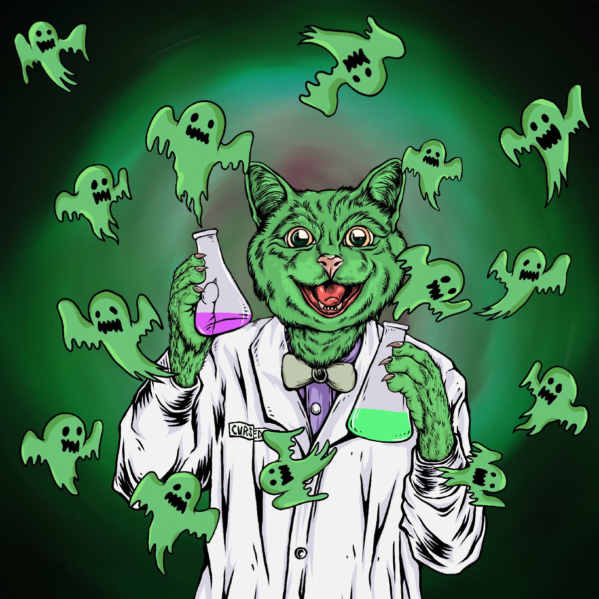 crux3r_'s tweet photo. @Crouserrr @TombStonedHS @CetsOnCreck @StonedApeCrew @catalinawhales @DegenApeAcademy @SolanaCatCartel @FamousFoxFed @MonkeRejects @DazedDucks @BohemiaArtFair @DeGodsNFT @SeaShantiesSol @CursedLabs @CursedDao #Cursedlabs the Cursed Fam shows up https://t.co/Scuepfo5MH