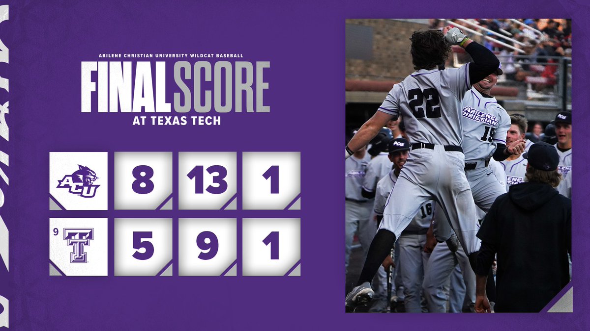 That’s a WIN, top-10 style in Lubbock!

#ATO | #GoWildcats