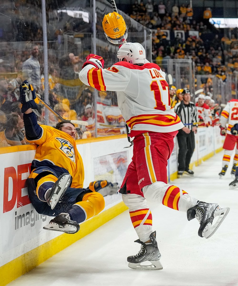 NHLFlames's tweet image. The Big Man.