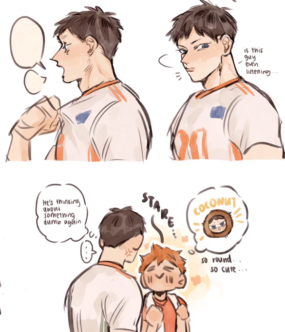 coconut kags T___T <333

#kageyama #hnkg #haikyuu 