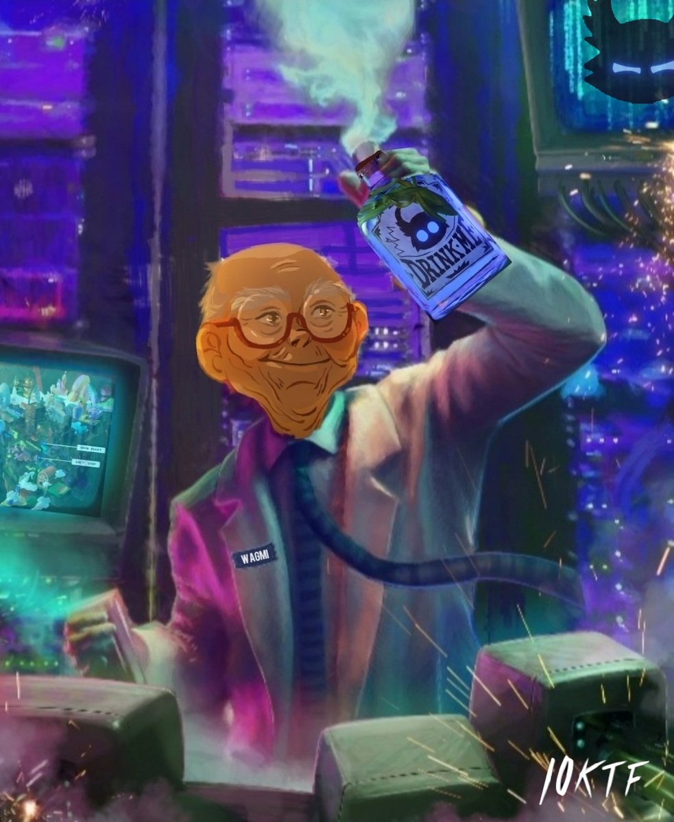 Definitely not up to Something 👀
<a href="/10KTFshop/">Wagmi-san</a> x <a href="/BoredApeYC/">Bored Ape Yacht Club 🍌</a>