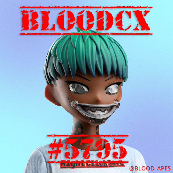 Blood_apes's tweet photo. CloneX #5795 is now a Blood Clone. Stolen from a user recently. Be on the look out for this NFT.

#CLONEX #BLOODAPE https://t.co/iZuCZY2p9i